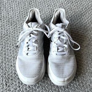 All White Adidas Runners / Sneakers.